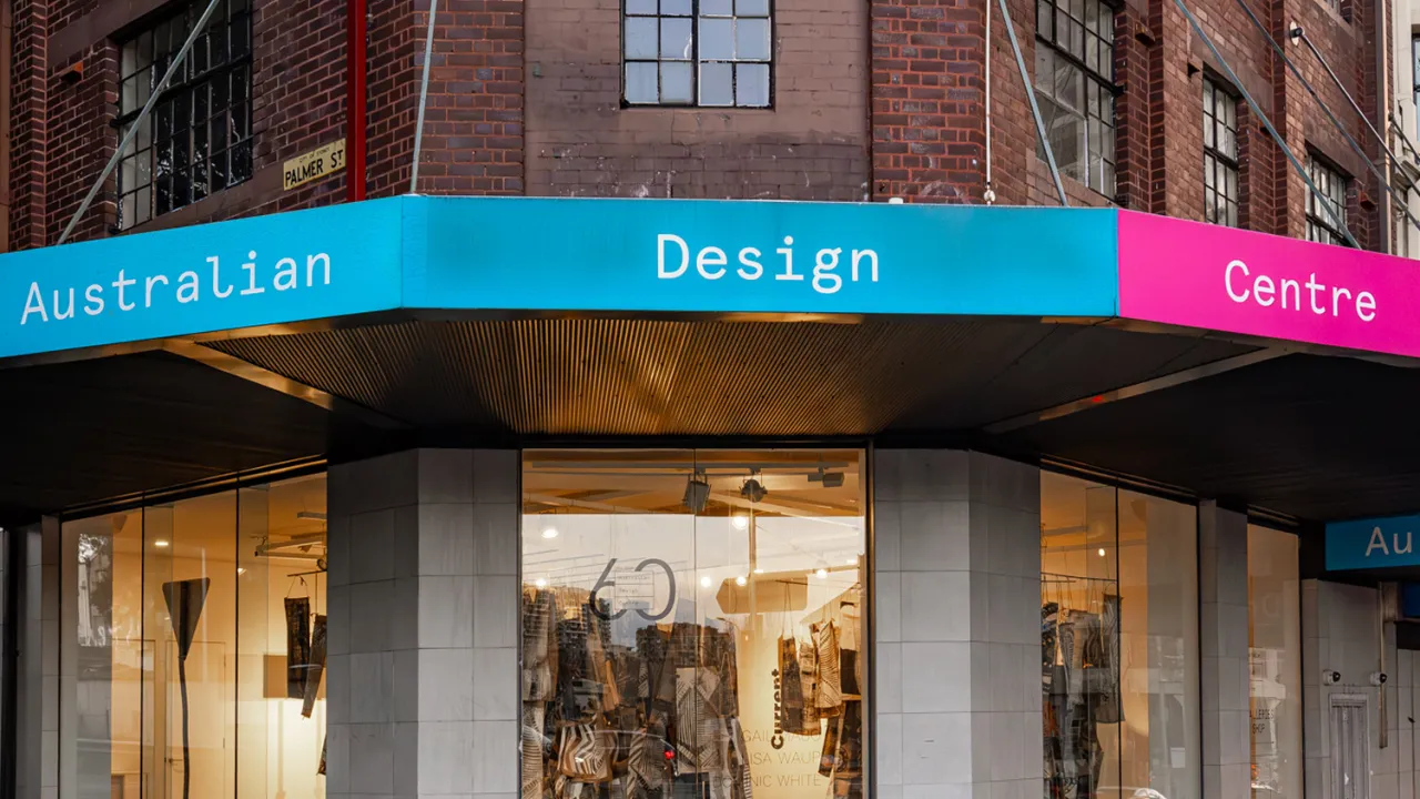 Australian Design Centre exterior on William Street