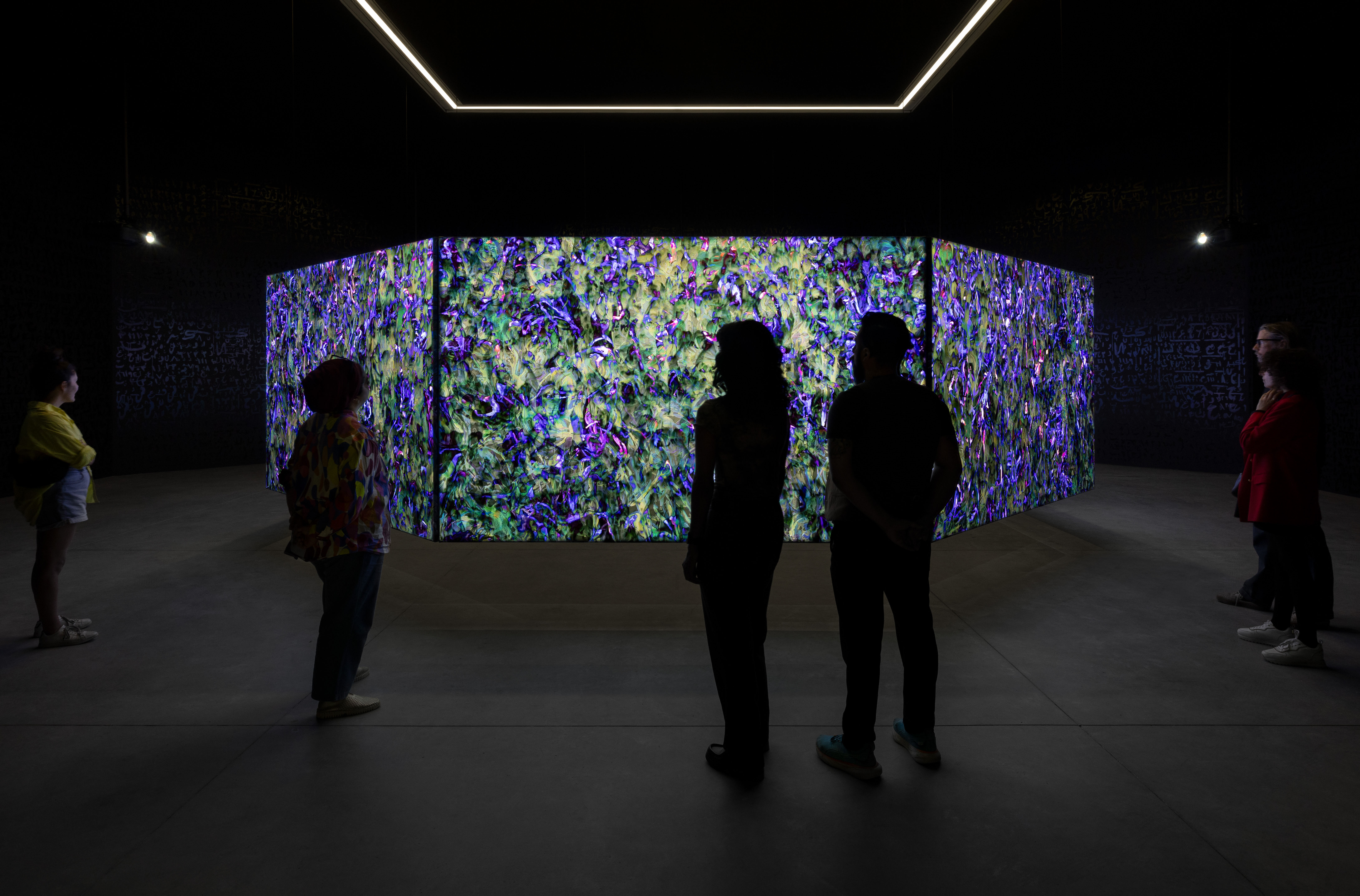 Image credit: Khaled Sabsabi, 'conference of one’s self', 2026, Australia Pavilion at La Biennale di Venezia. Photo: Andrea Rossetti. Courtesy the artist and Milani Gallery