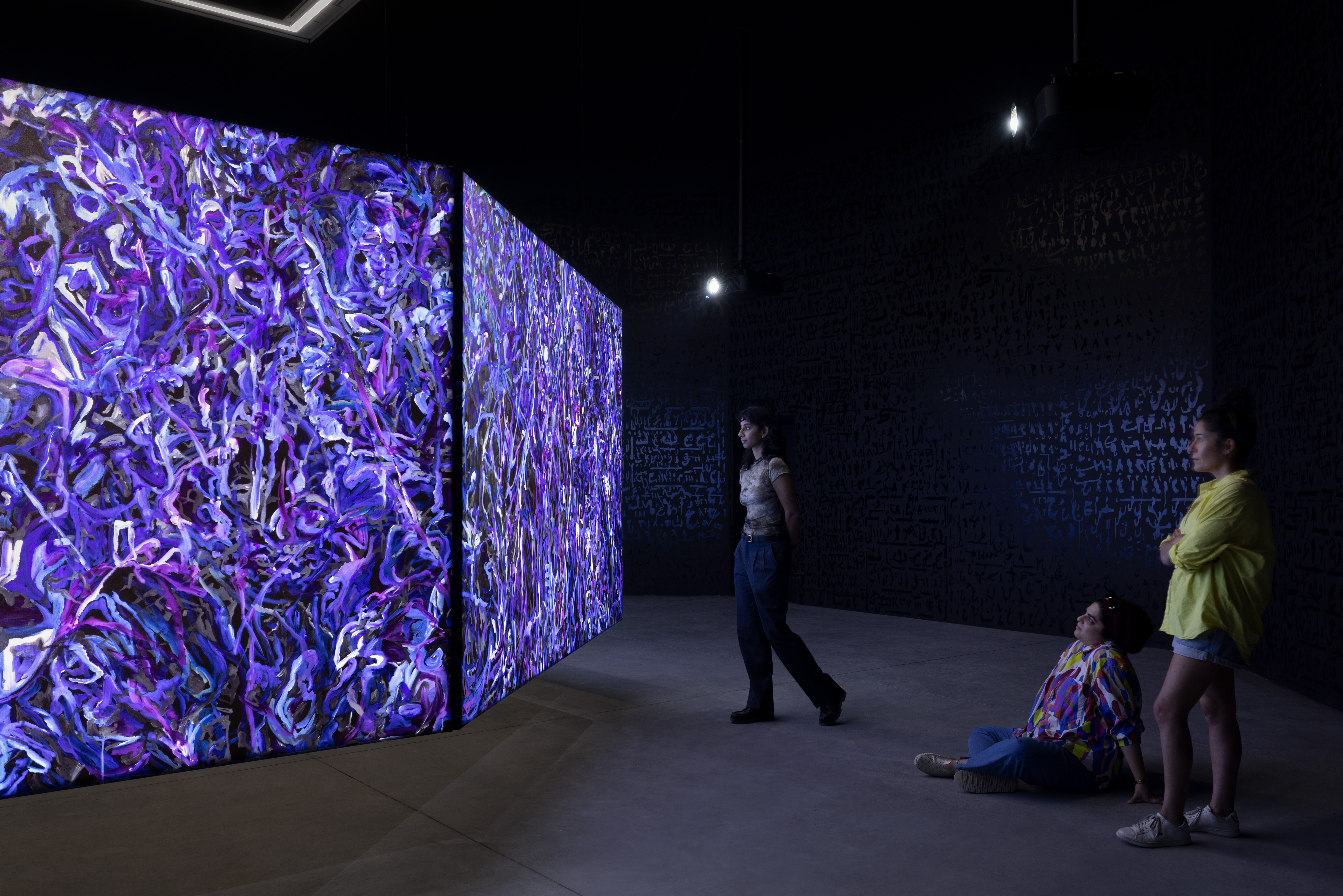 Image credit: Khaled Sabsabi, 'conference of one’s self', 2026, Australia Pavilion at La Biennale di Venezia. Photo: Andrea Rossetti. Courtesy the artist and Milani Gallery