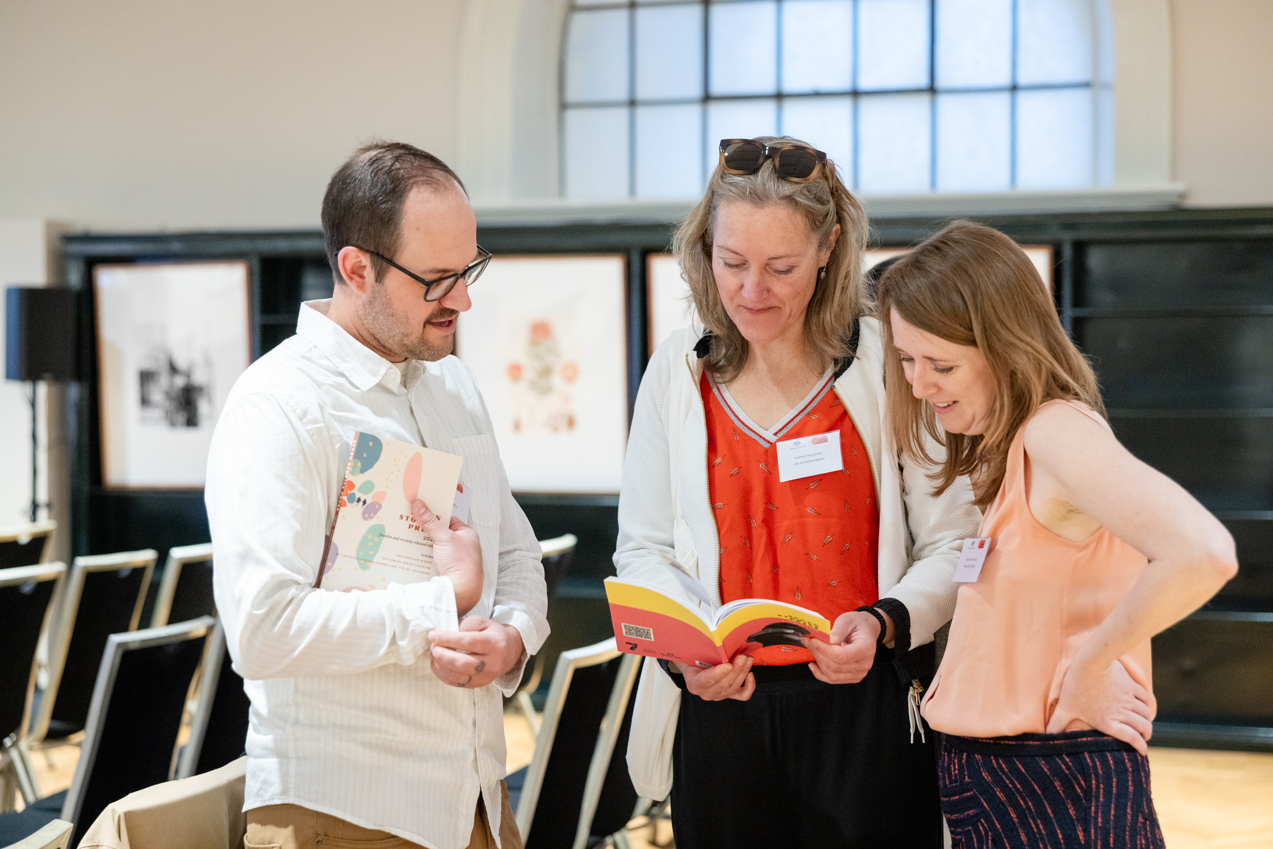 Eric Obenauf, Esther Hendriks and Ariel Richardson