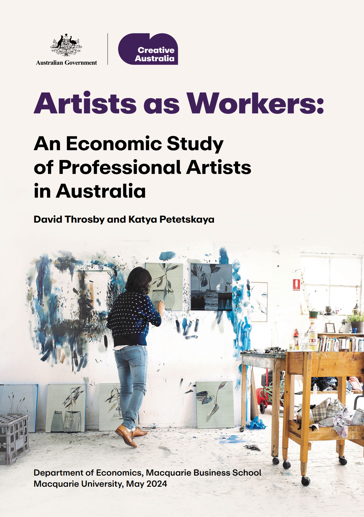 Artists as workers report cover