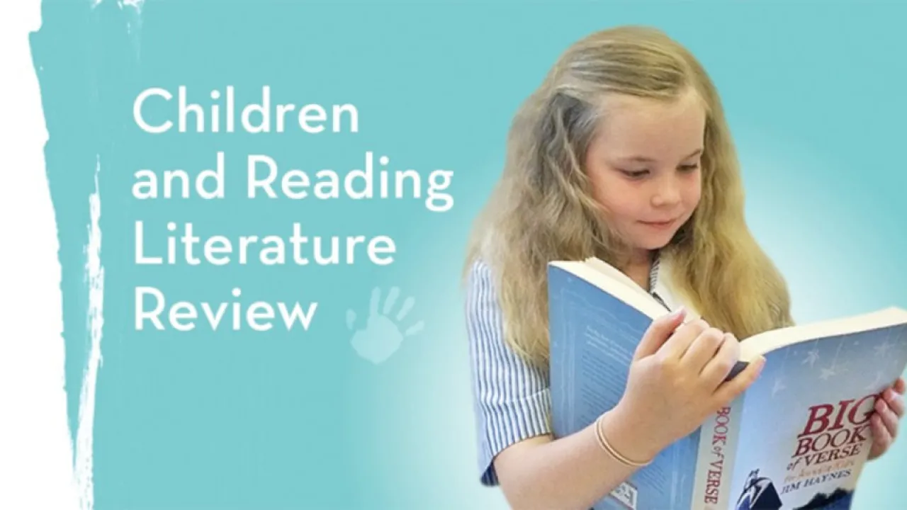 Children and reading literature review