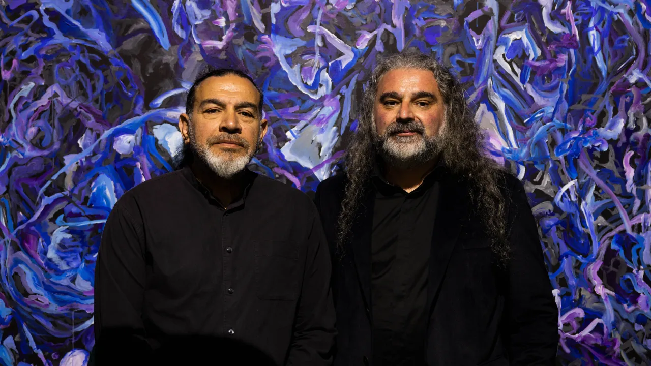 Khaled and Michael, Australia Pavilion. Photo by Andrea Rossetti