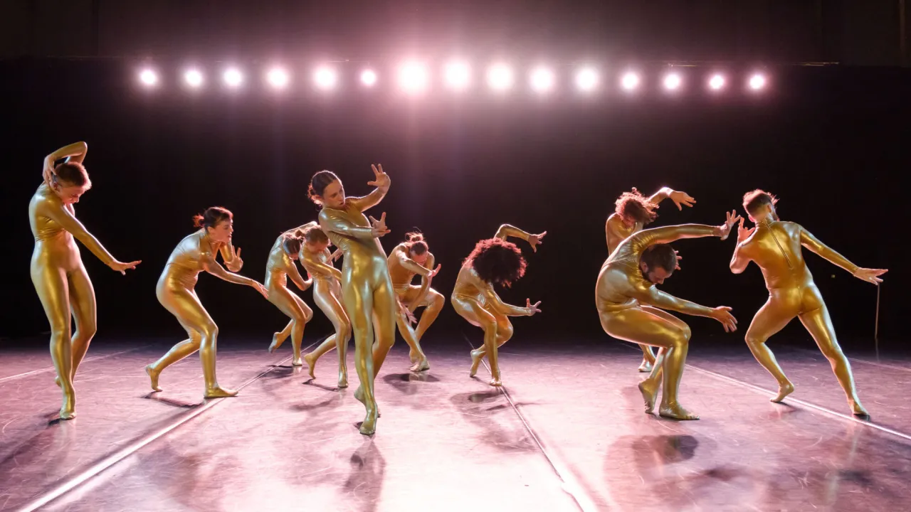 Dancers onstage