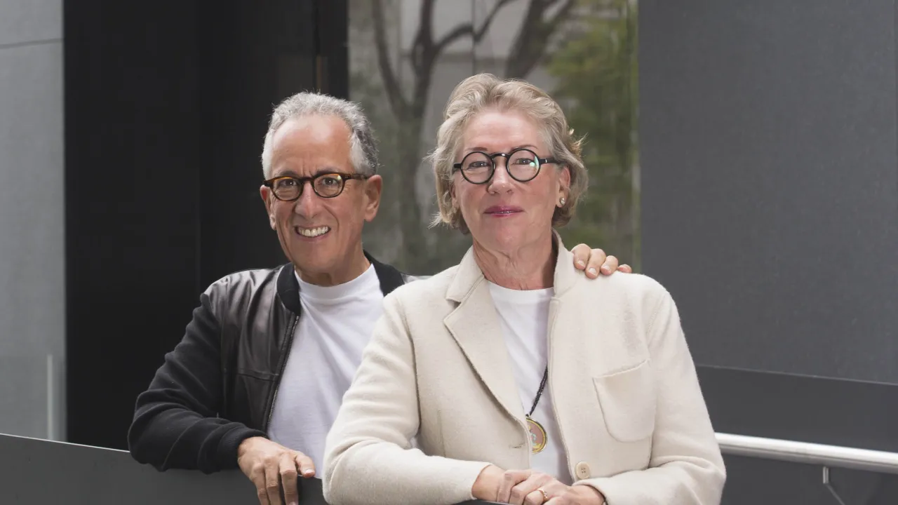 Simon and Catriona Mordant, 2015 Pavilion Opening