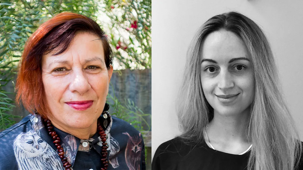 Katherine Brabon and Ali Cobby Eckermann composite image