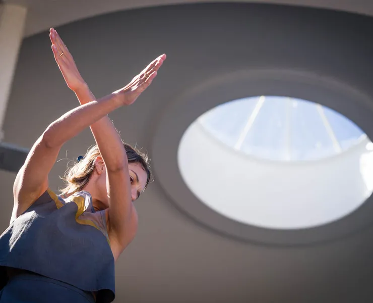 A Sun Dance. Dancer: Ivey Wawn. Photo: Steve Tanner