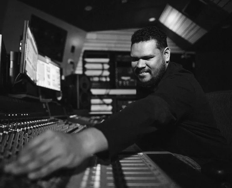 Yil Lull studio technician and leader Will Kepa