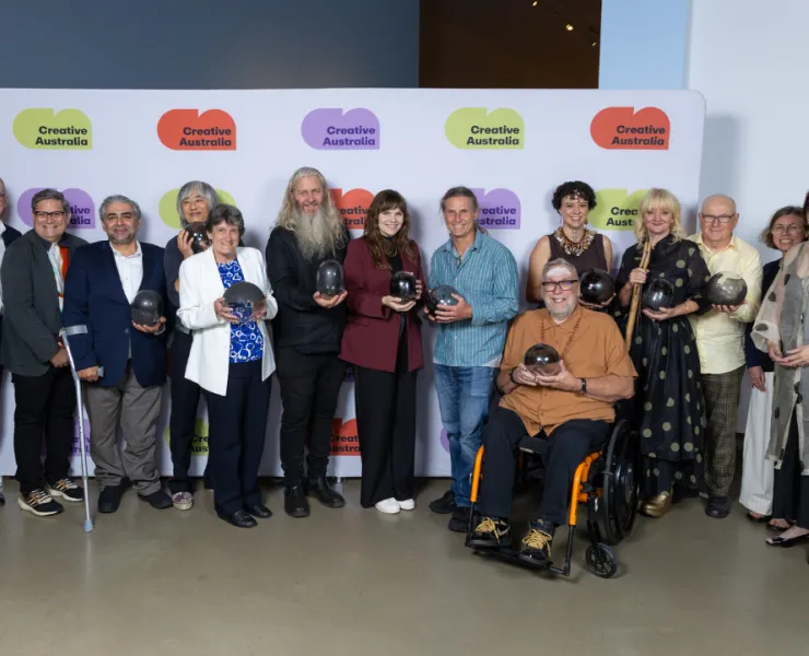 Creative Australia Awards Recipients group image