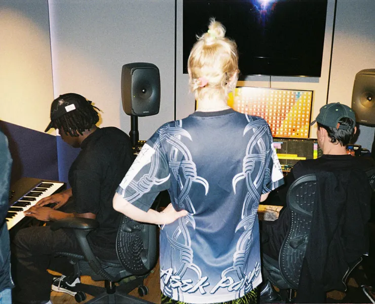 Audience watching live performance